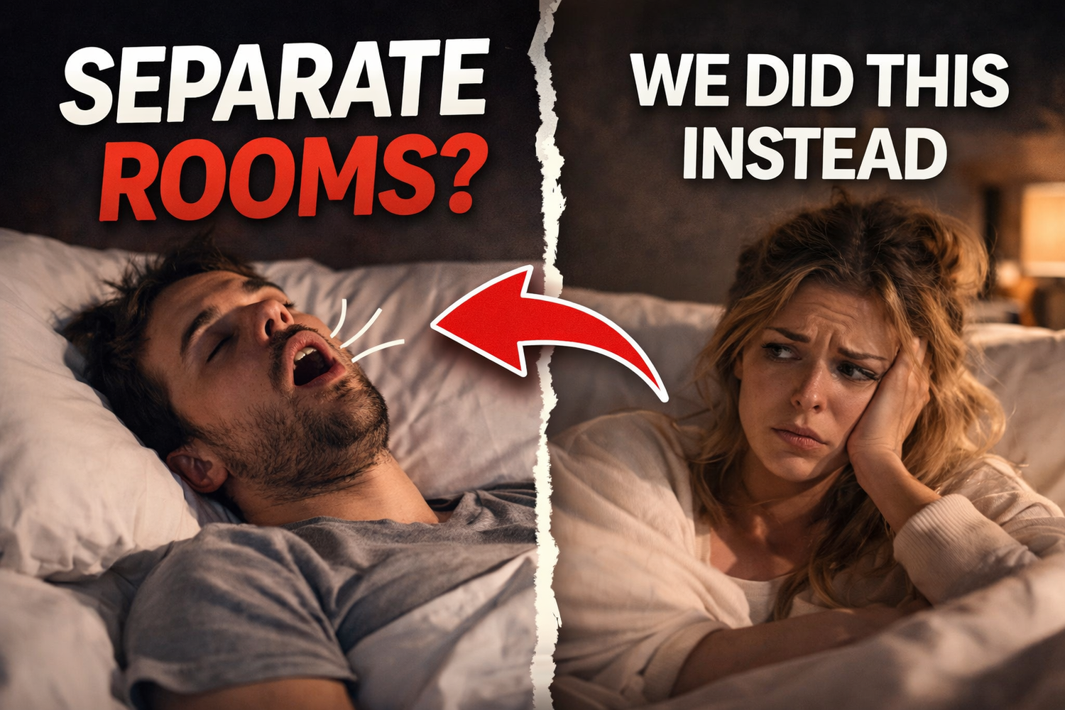 We Were About to Sleep in Separate Rooms. Here's What We Did Instead.