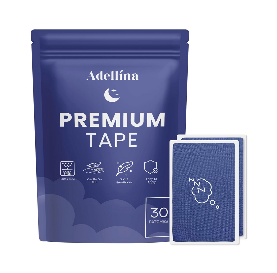 Adellina Dream Mouth Sleep Tape – micropore tape for deep sleep and mouth breathing