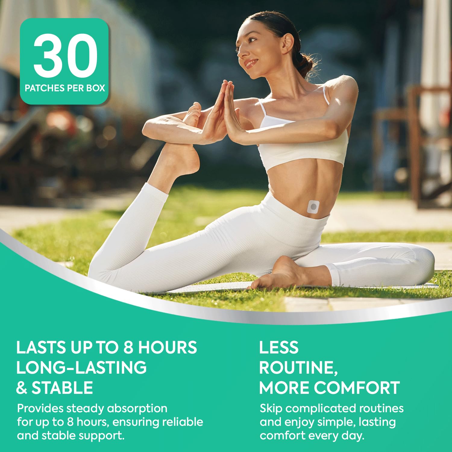 Rejuvacare Ozempatch for Women: Body Patch Para Bajar De Peso- Bodypatch Natural herbal Ingredients for Women Girls 30 pcs