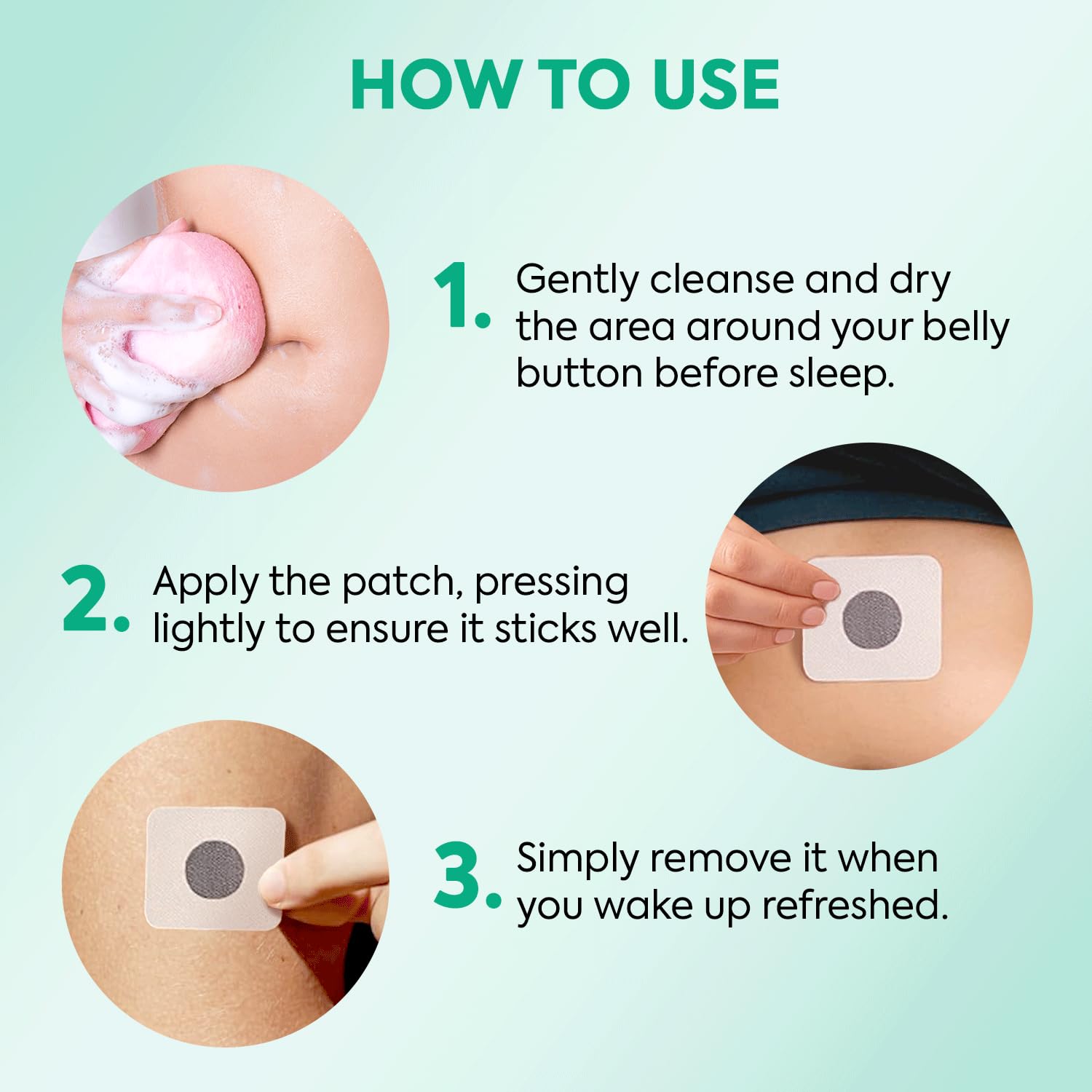 Rejuvacare Ozempatch for Women: Body Patch Para Bajar De Peso- Bodypatch Natural herbal Ingredients for Women Girls 30 pcs